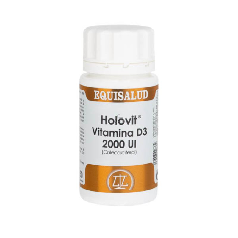 Equisalud Holovit Vit D3 2000Ui 50Cápsulas