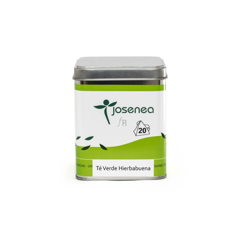 Equisalud Te Verde Con Hierbabuena Lata 20 Sobres