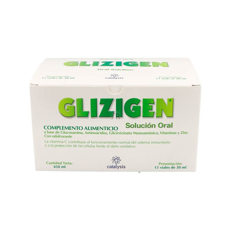 Glizigen Solucion Oral 15 Viales 30 Ml
