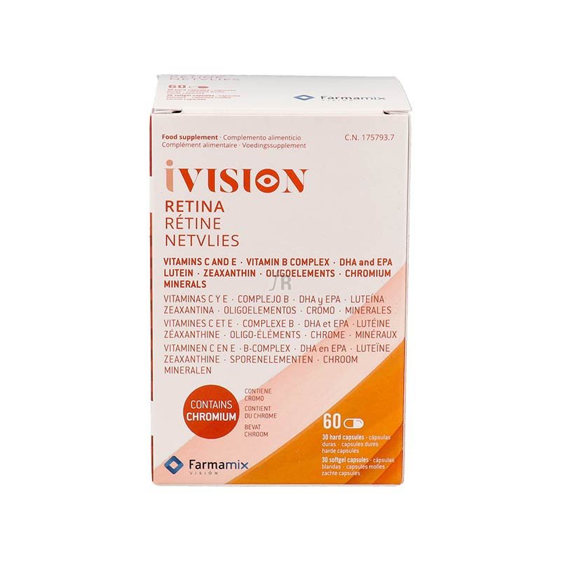 Ivision Retina 60 Capsulas