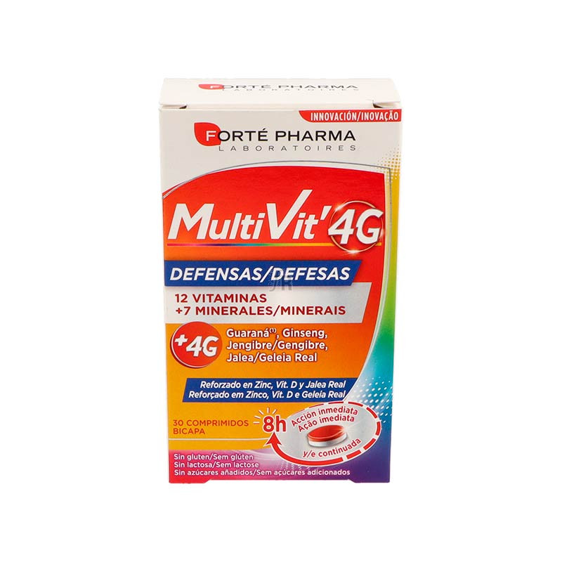 Multivit 4G Defensas 30 Com