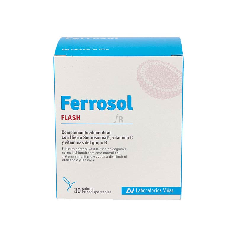 Ferrosol Flash 30 Sobres Bucodispersables