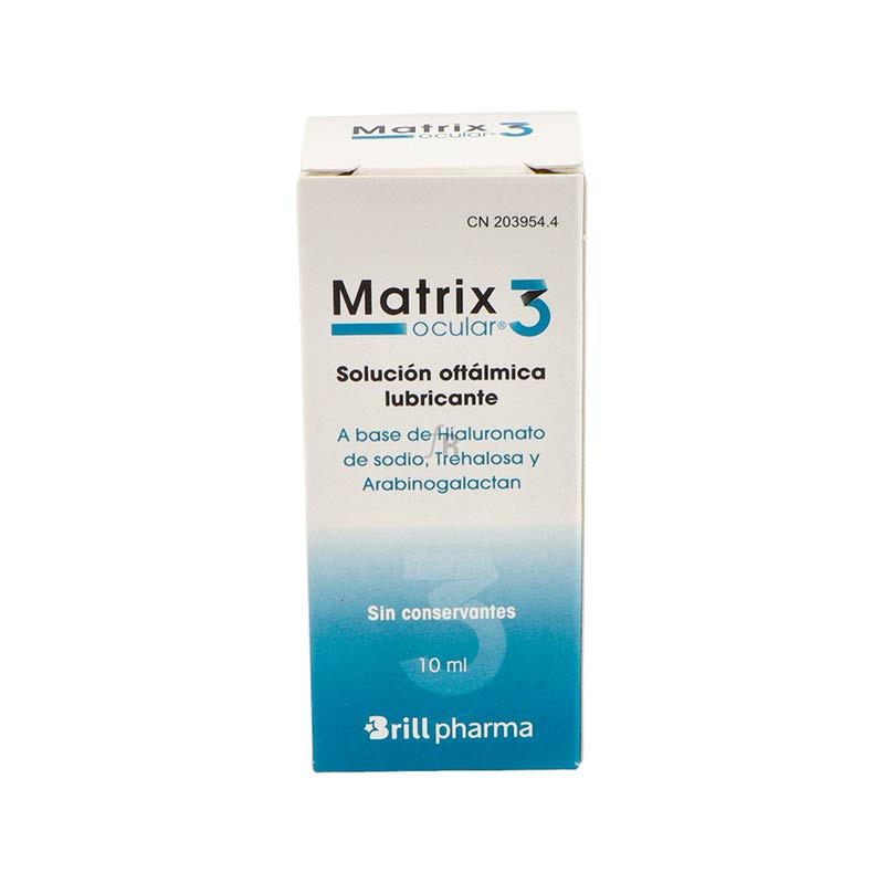 Matrix Ocular 3 Gotas Oftalmicas 10 Ml