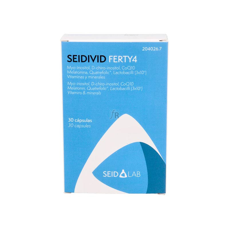 Seidivid Ferty4 30 Capsulas