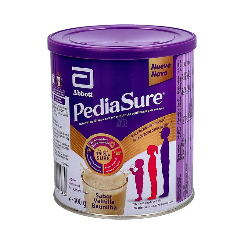 Pediasure Polvo 1 Lata 400 G Sabor Vainilla