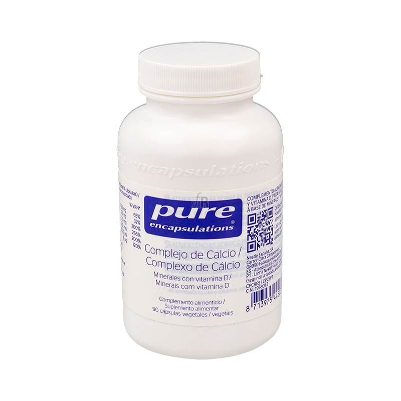 Pure Complejo De Calcio 90 Capsulas