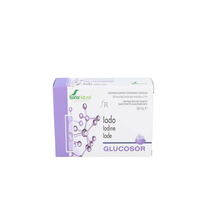 Glucosor Iodo 28 Ampollas Soria Natural