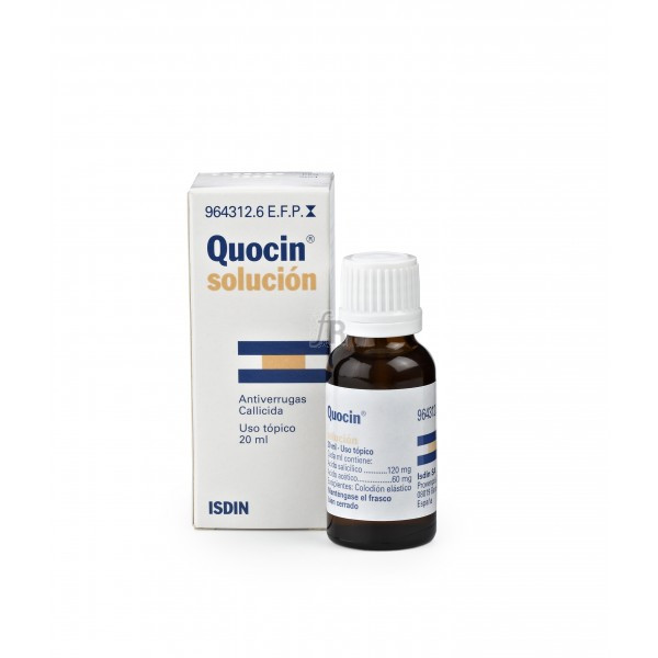 Quocin (Solucion Topica 20 Ml) - Isdin