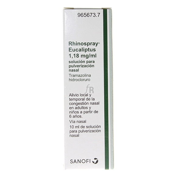 Rhinospray Eucaliptus (1.18 Mg/Ml Nebulizador Nasal 10 Ml)