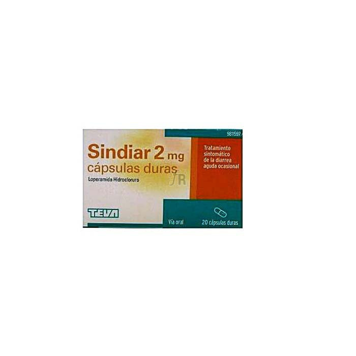 Sindiar (2 Mg 20 Cápsulas) - Teva