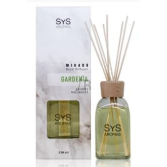 Sys Ambientador Mikado Gardenia 220Ml.