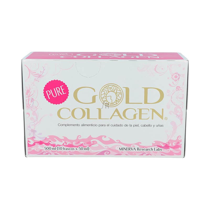 Gold Collagen Pure 50 Ml 10 Frascos Monodosis