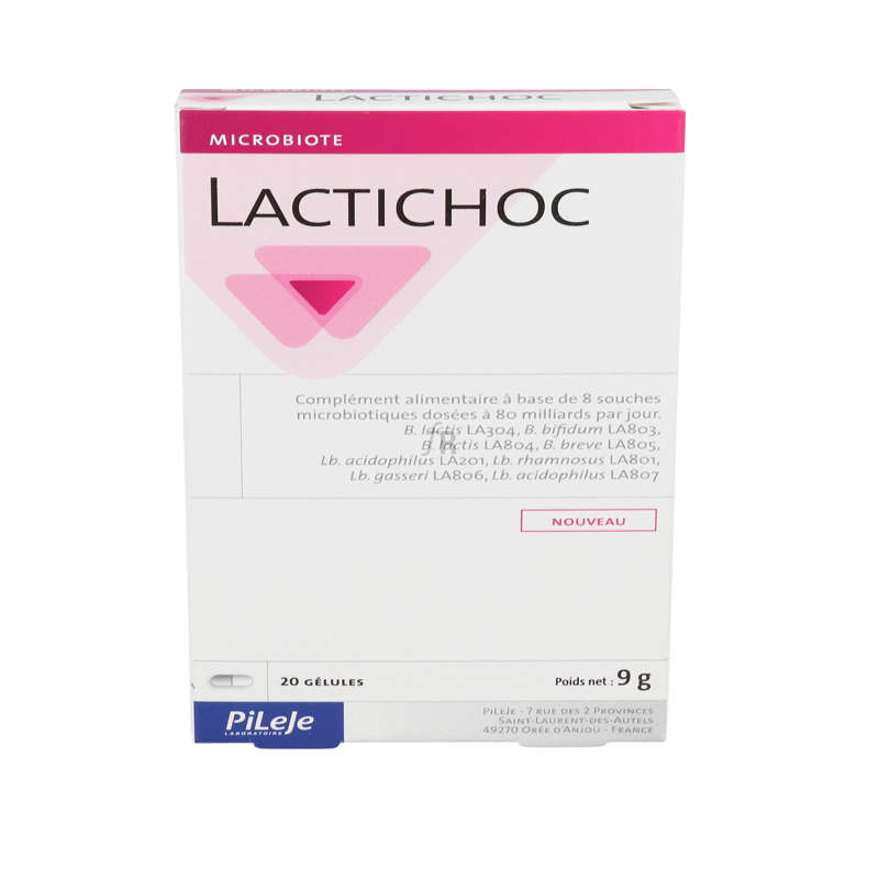 Lactichoc 20 Capsulas Pileje