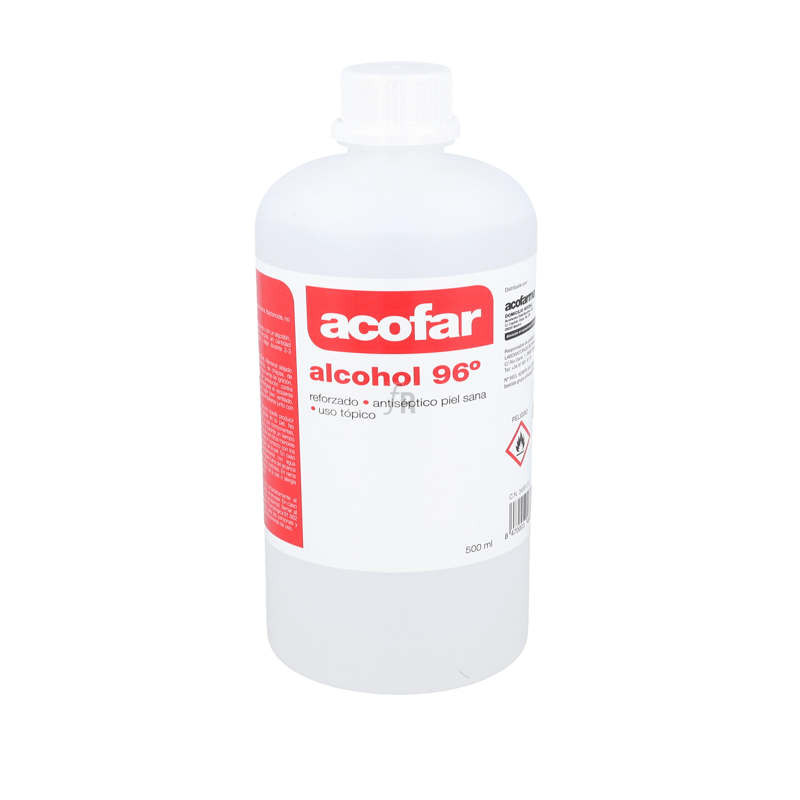 Acofar Alcohol Etilico 96º Reforzado 500 Ml