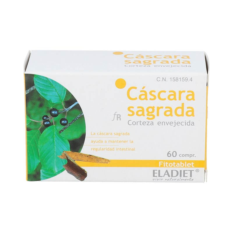 Cascara Sagrada Eladiet Fitotablet 300 Mg 60 Com