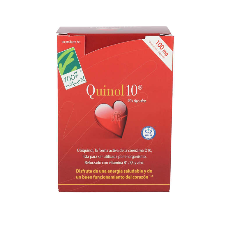 Quinol 10 100 Mg 90 Capsulas Cienporcien