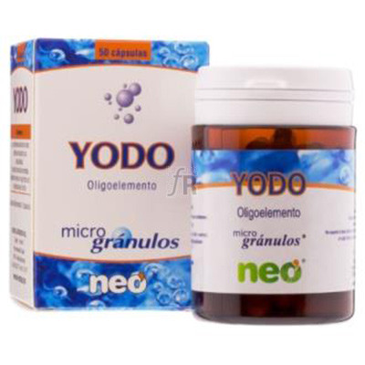 Yodo Microgranulos 50 Cápsulas Neovital