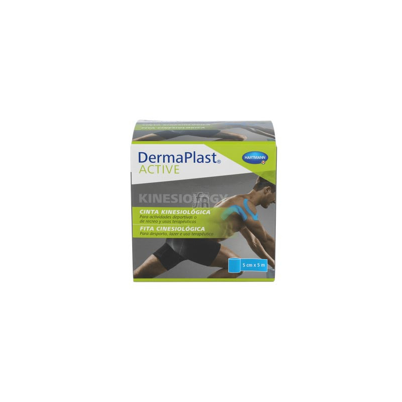 Kinesio Tape Dermaplast Active 5 Cm X 5 M Azul 1 Un