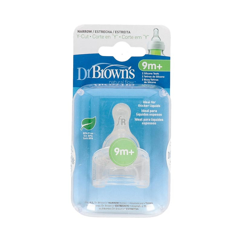 Tetina Browns Sil Cereales 3-6M Std 3U Corte Y