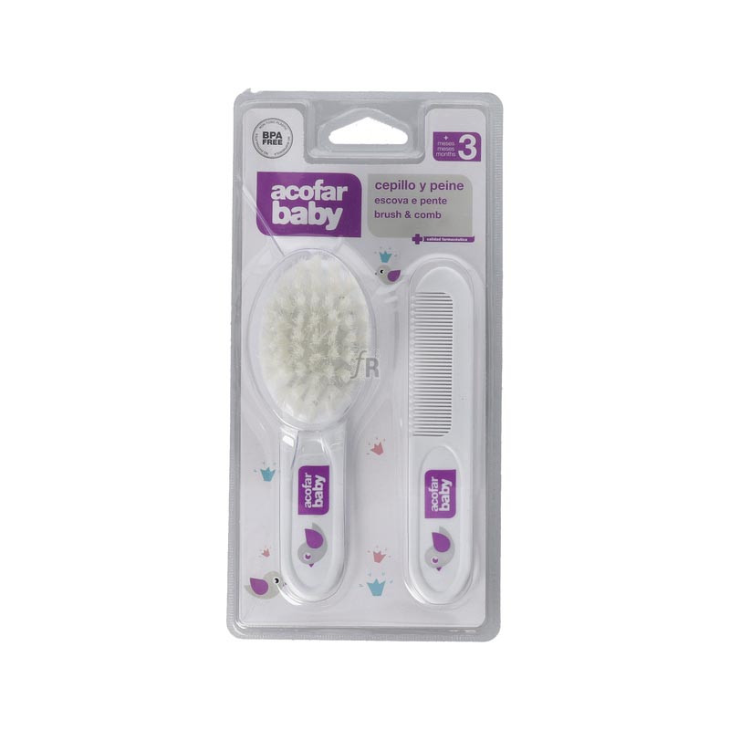 Acofarbaby Cepillo Y Peine Infantil Surtido