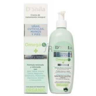 Crema Manos Y Uñas Omega-6 Con Dosificador 250Ml.