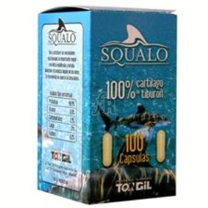 Squalo Cartilago De Tiburon Puro 750Mg. 100Cap.