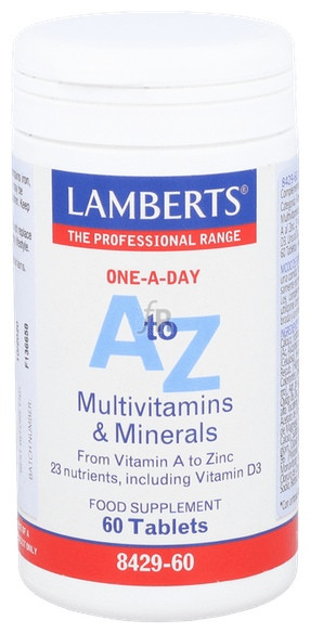 A-Z Multi 60 Tabletas Lamberts - Lamberts