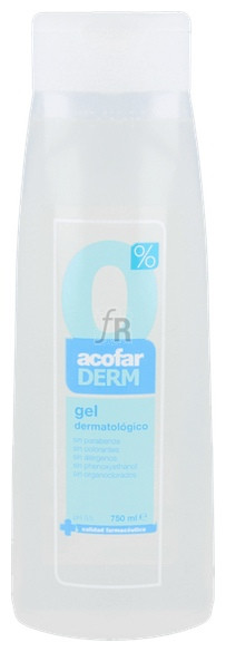 Acofaderm Gel Dermayologico 0% 750Ml