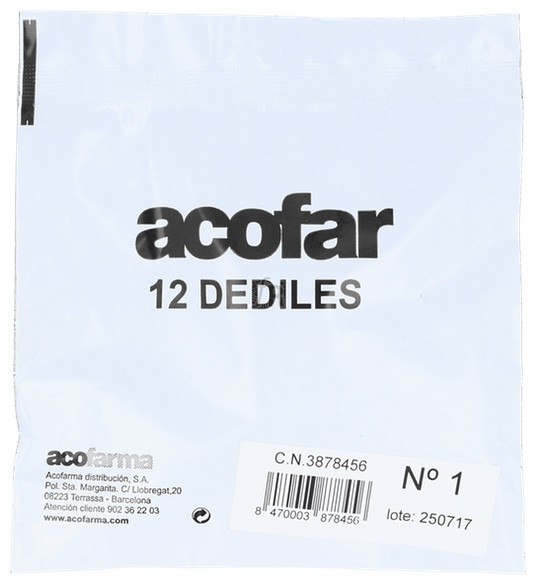 Acofar Dedil Acofar N-1 12 U - Varios
