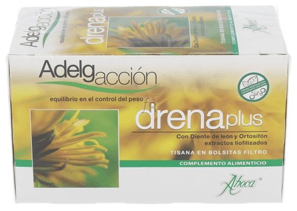 Adelgaccion Drena Plus Tisana 20 Sobres - Aboca