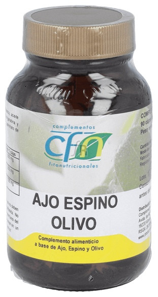 Ajo-Espino Blanco-Olivo 90 Cápsulas Cfn