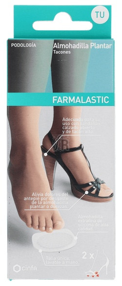 Almohadilla Plantar Tacones Farmalastic T- Unica - Cinfa