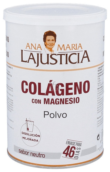 Colageno Con Magnesio Polvo 350G La Justicia