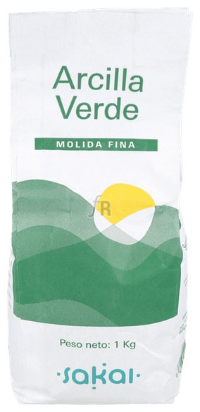 Arcilla Verde Fina 1Kg. - Sakai