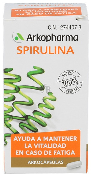 Arkocapsulas Spirulina 50 Cápsulas