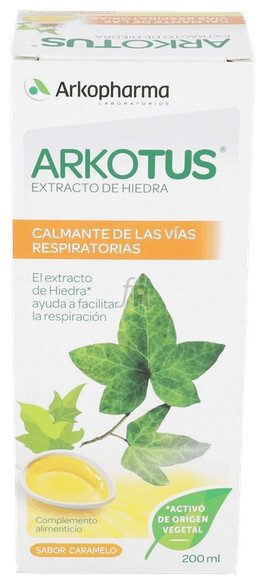 Arkotus - Jarabe Al Extracto De Hiedra 200 Ml - Farmacia Ribera