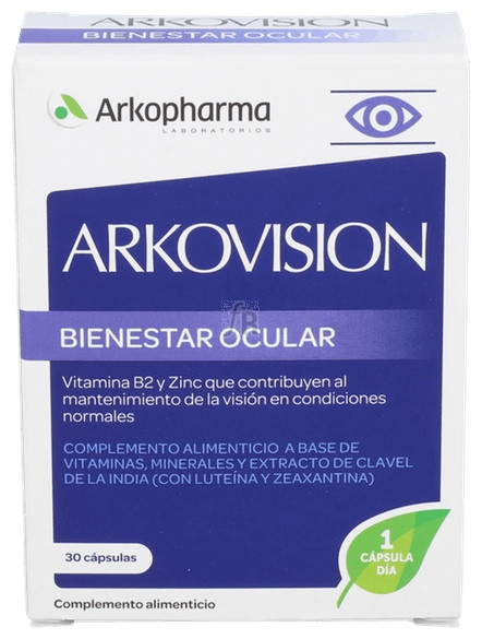 Arkovision Bienestar Ocular 30 Cápsulas