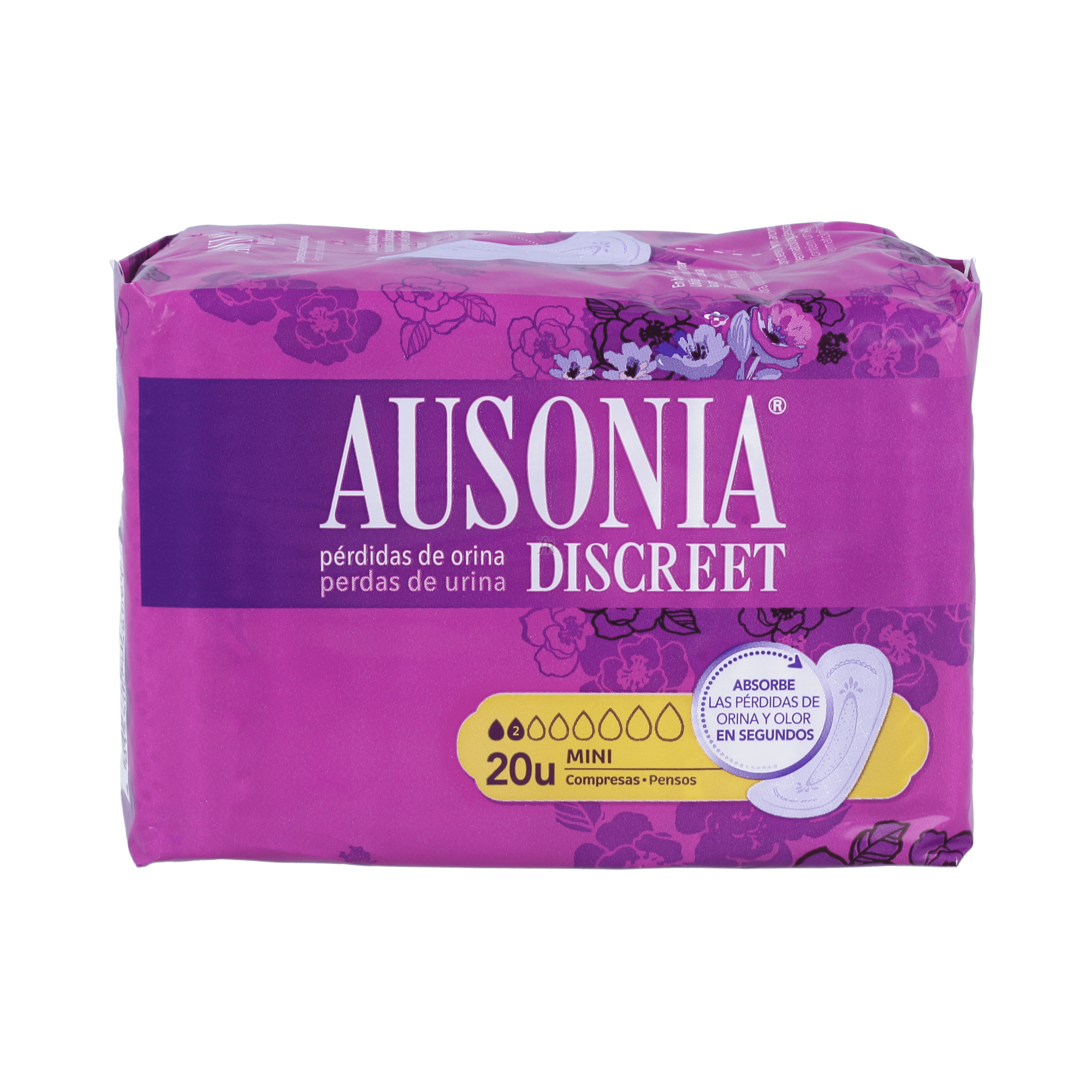 Ausonia Discreet Mini 20 Un (2 Gotas)