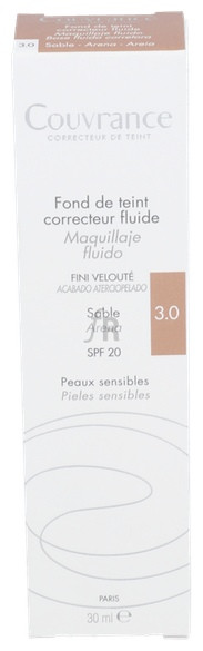 Avene Couvrance Maquillaje Fluido 30 Ml. Arena