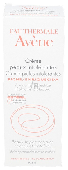 Avene Crema Para Pieles Intolerantes Enriquecida - Pierre-Fabre