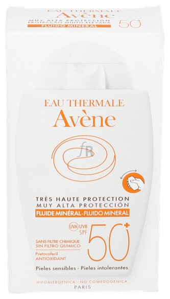 AVENE FLUIDO MINERAL 50+ 40 ML