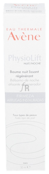 Avene Physiolift Noche Balsamo Alisante Regenerador 30Ml