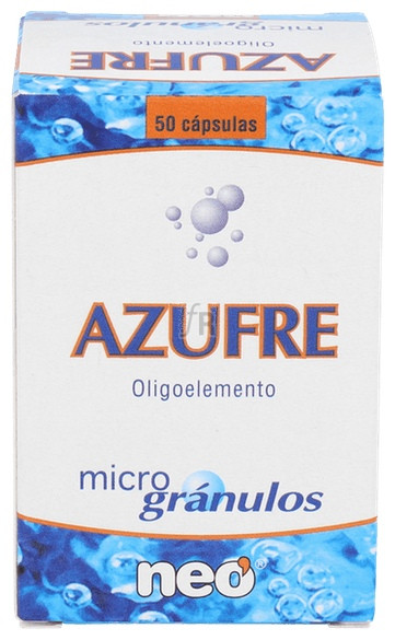 Azufre Microgranulos 60 Capsulas Pho