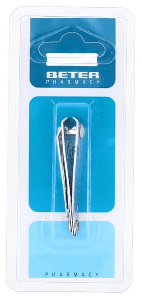 Beter Cortauñas Cromado Con Lima - Beter