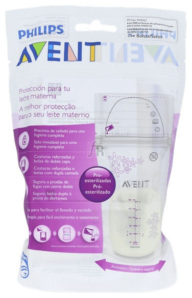 Bolsas Almacenamiento Leche Materna Philips Avent