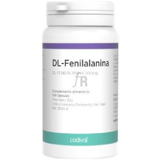 Codival Dl-Fenilalanina 500 Mg 100 Caps