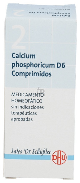 Calcium Phosp.Nº2 D6 80 Comprimidos Dhu