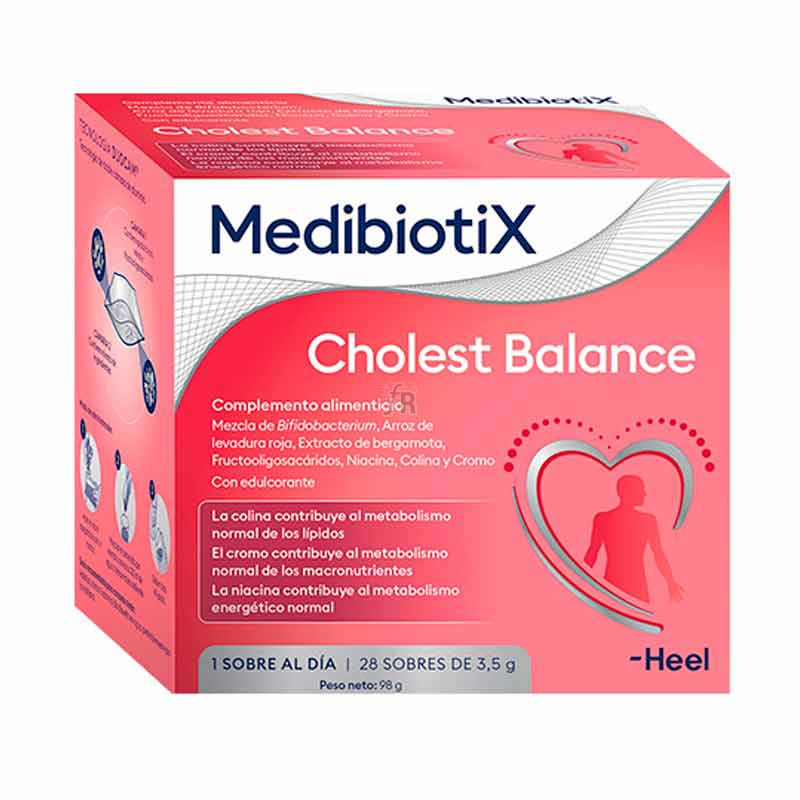 Heel Medibiotix Cholest Balance 28 sobres 3,5G