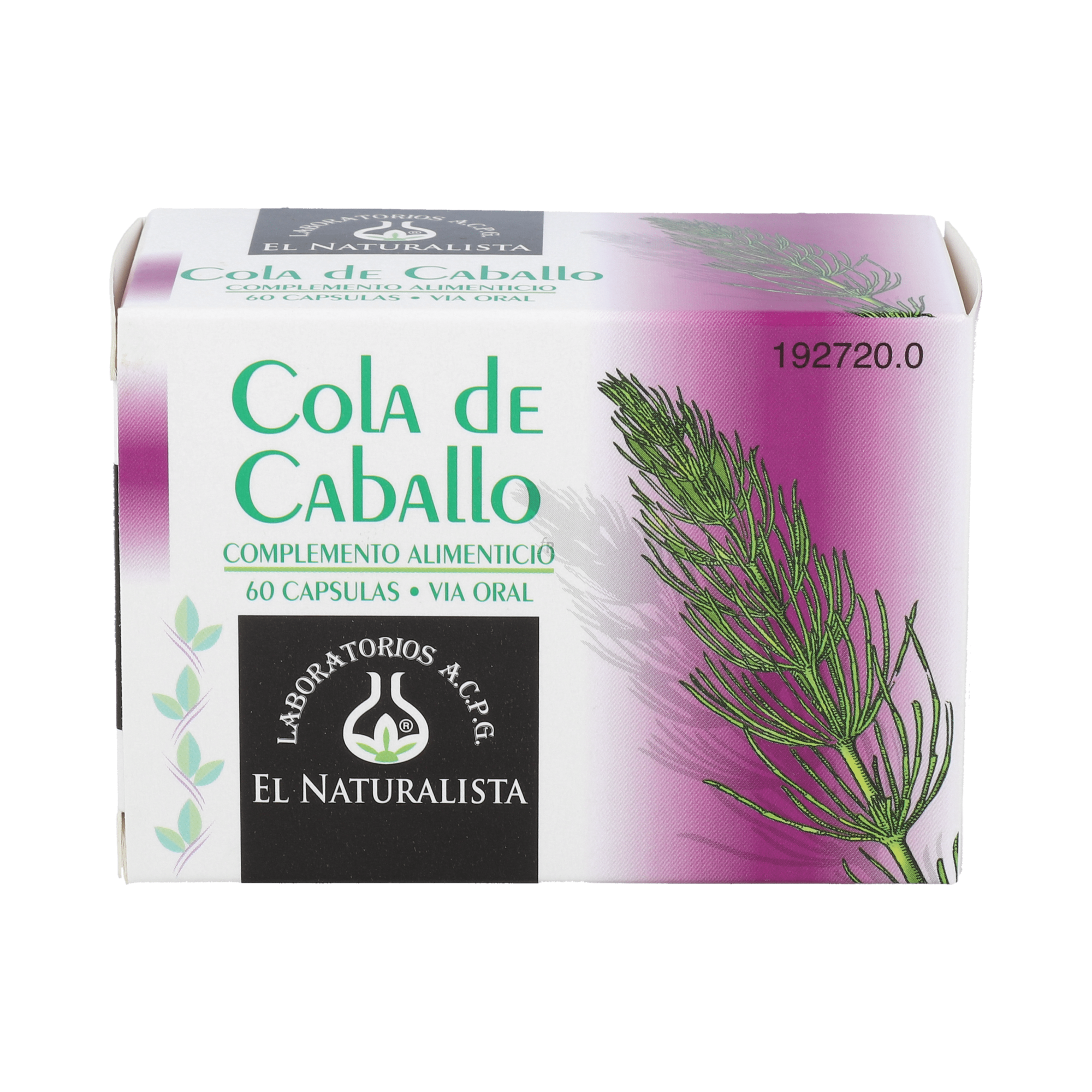 Cola Caballo El Naturalista 60 Caps