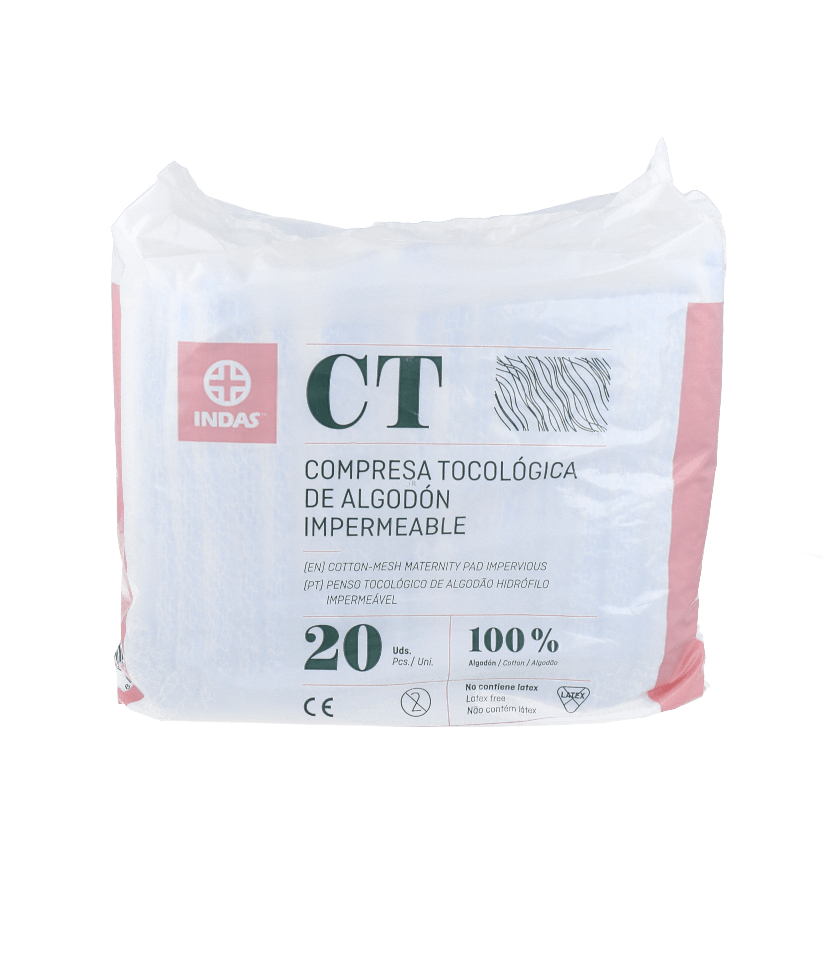 Compresa Hig Indas Ct Maternity Algodon 20 U